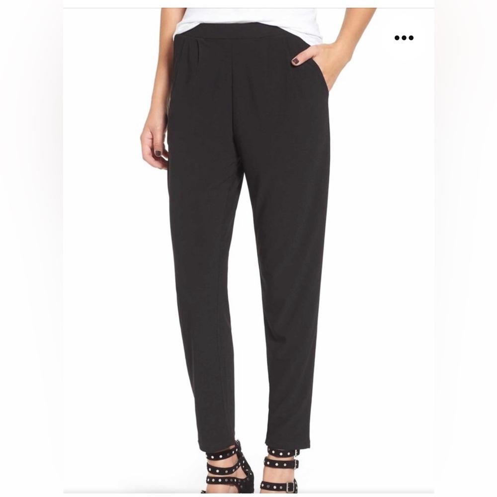 Leith pleat pants black